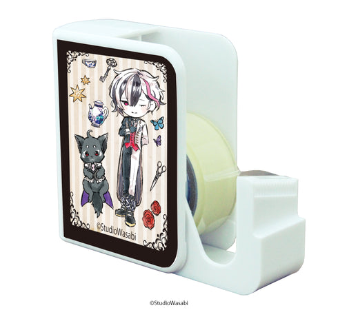 『悪魔執事と黒い猫』キャラテープカッター 01/ベリアン&ムー(グラフアート)